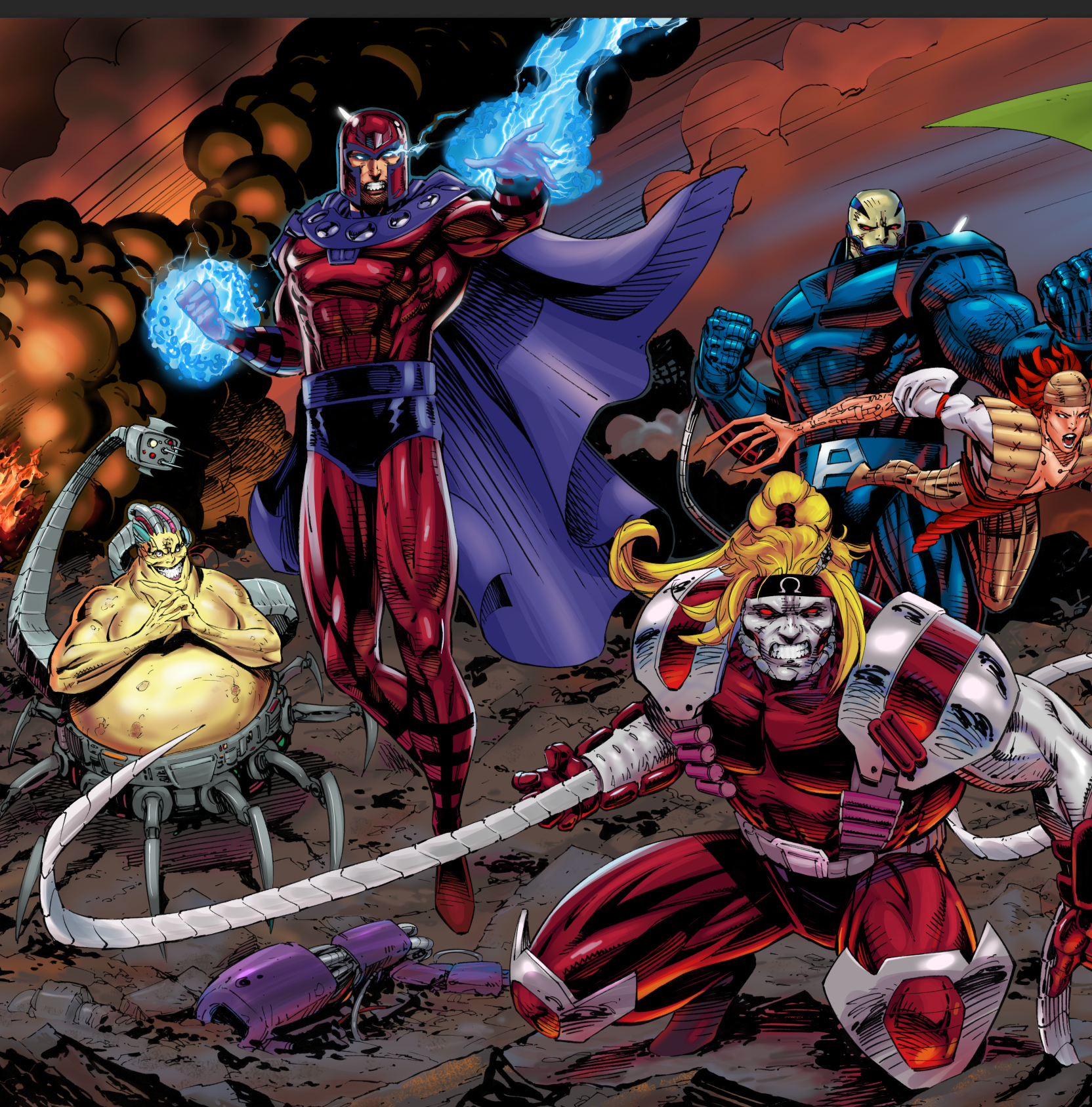 Villains　　画像1 ➕ 9 X-Men Villains - Side B | Eric Ninaltowski Art